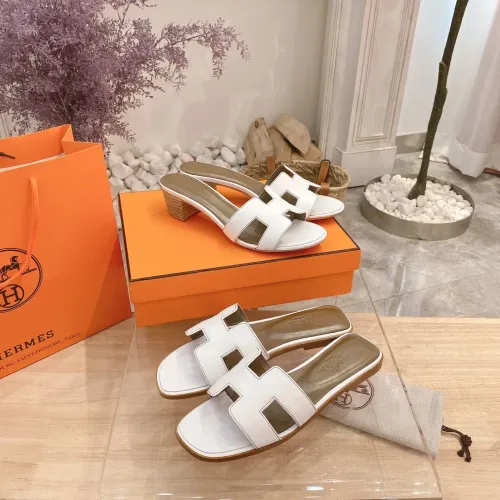 Replica Hermes Slippers For Women #1481970 $76.00 USD for Wholesale