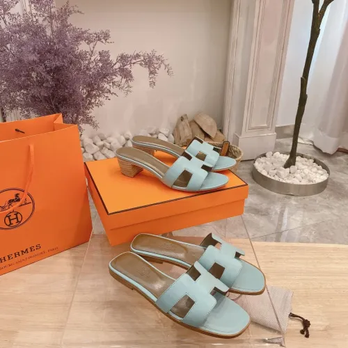 Replica Hermes Slippers For Women #1481971 $76.00 USD for Wholesale