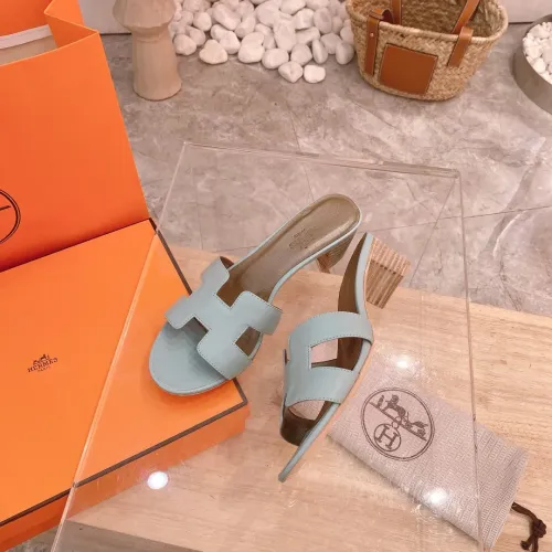 Replica Hermes Slippers For Women #1481972 $76.00 USD for Wholesale