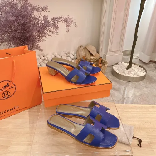 Replica Hermes Slippers For Women #1481973 $76.00 USD for Wholesale