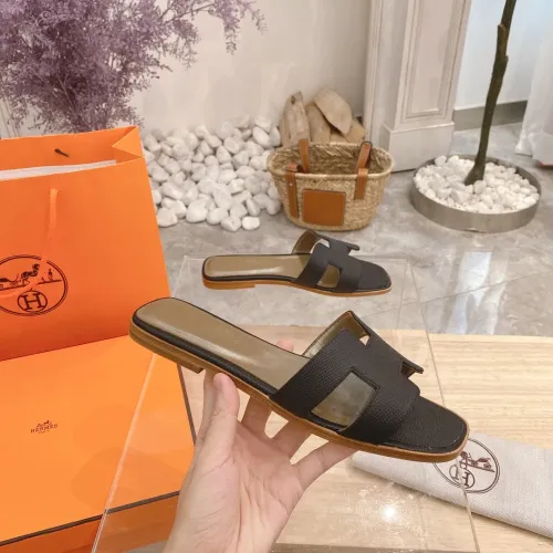 Wholesale Hermes Slippers For Women #1481977 $76.00 USD, Wholesale Quality Replica Hermes Slippers