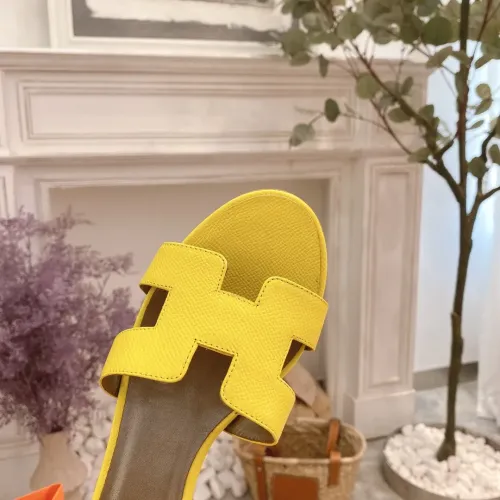Replica Hermes Slippers For Women #1481985 $76.00 USD for Wholesale