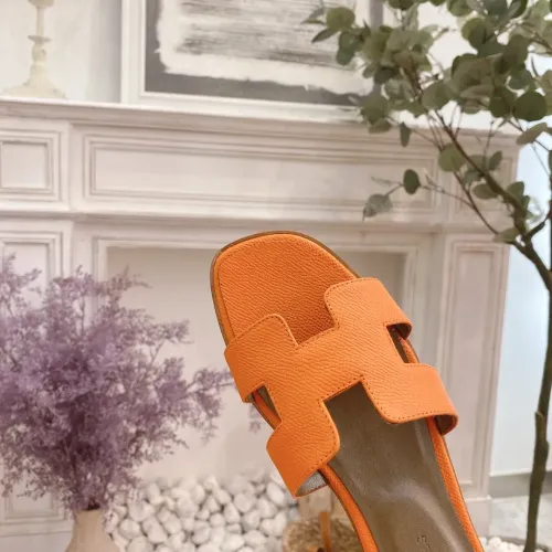 Replica Hermes Slippers For Women #1481987 $76.00 USD for Wholesale