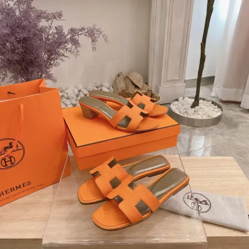 Replica Hermes Slippers For Women #1481987 $76.00 USD for Wholesale