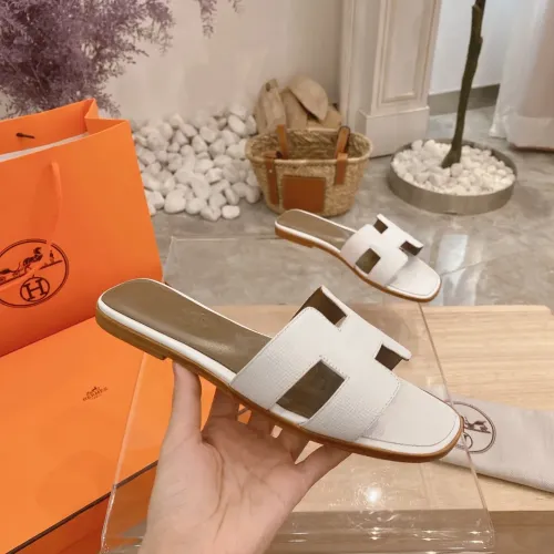 Replica Hermes Slippers For Women #1481989 $76.00 USD for Wholesale