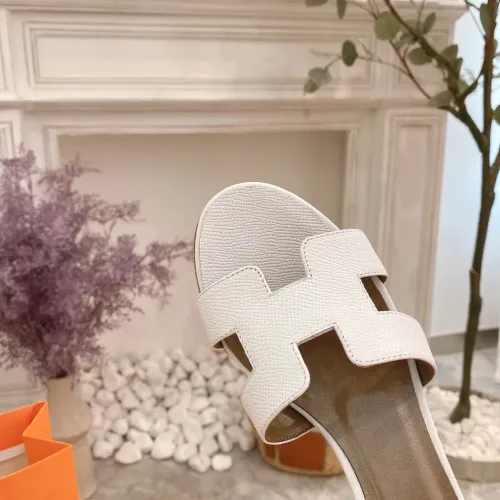 Replica Hermes Slippers For Women #1481989 $76.00 USD for Wholesale