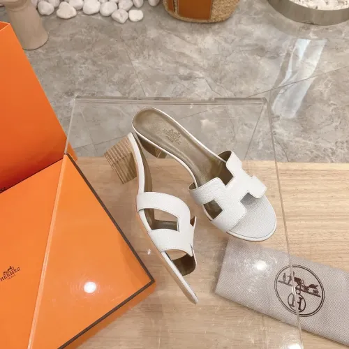 Replica Hermes Slippers For Women #1481990 $76.00 USD for Wholesale