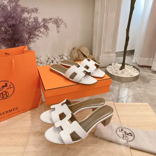 Replica Hermes Slippers For Women #1481990 $76.00 USD for Wholesale