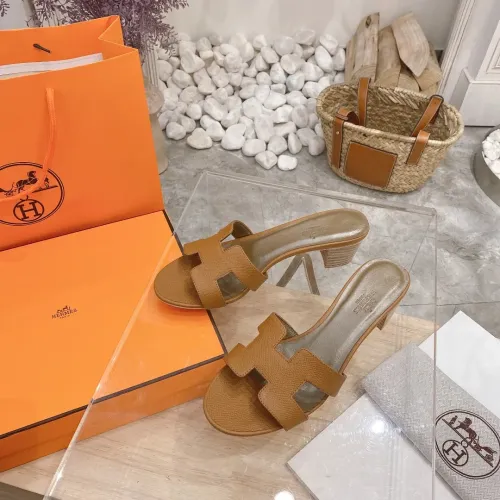 Replica Hermes Slippers For Women #1481994 $76.00 USD for Wholesale
