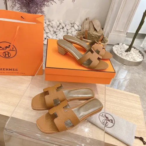 Replica Hermes Slippers For Women #1481994 $76.00 USD for Wholesale