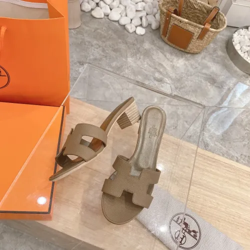 Replica Hermes Slippers For Women #1481996 $76.00 USD for Wholesale