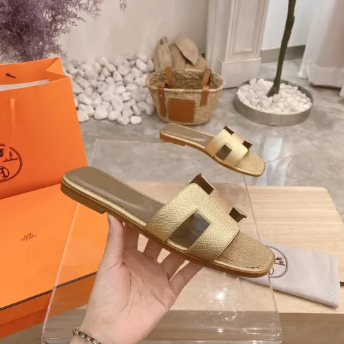 Replica Hermes Slippers For Women #1481999 $76.00 USD for Wholesale
