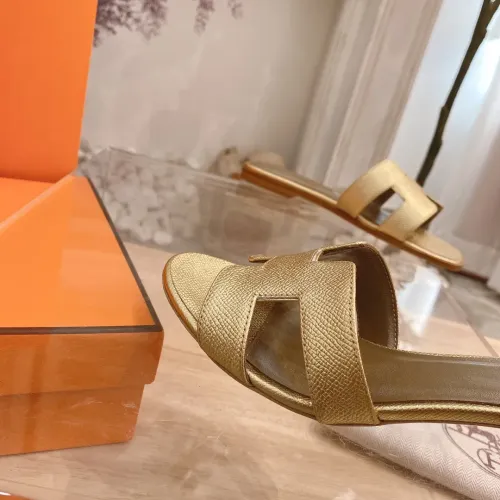 Replica Hermes Slippers For Women #1482000 $76.00 USD for Wholesale