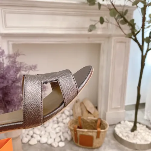 Replica Hermes Slippers For Women #1482002 $76.00 USD for Wholesale