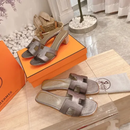 Replica Hermes Slippers For Women #1482002 $76.00 USD for Wholesale
