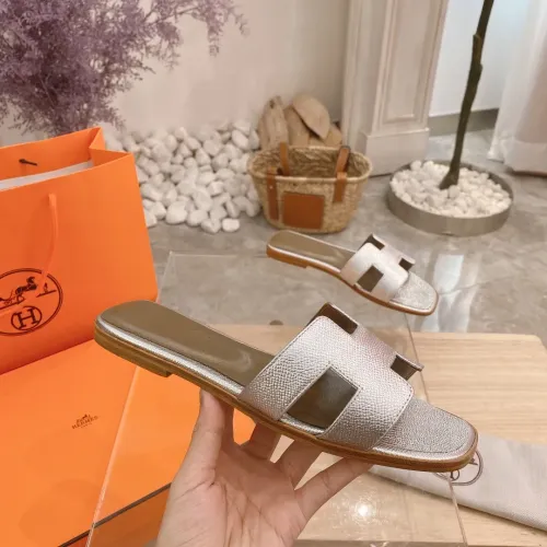 Replica Hermes Slippers For Women #1482003 $76.00 USD for Wholesale