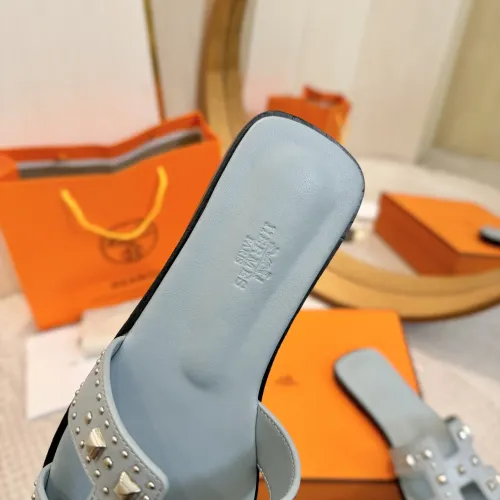 Replica Hermes Slippers For Women #1482018 $112.00 USD for Wholesale