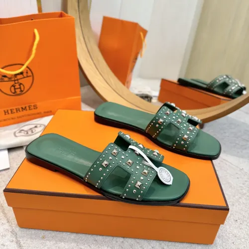Replica Hermes Slippers For Women #1482022 $112.00 USD for Wholesale
