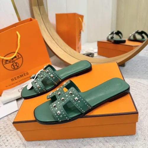 Replica Hermes Slippers For Women #1482022 $112.00 USD for Wholesale