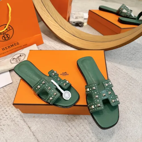 Replica Hermes Slippers For Women #1482022 $112.00 USD for Wholesale