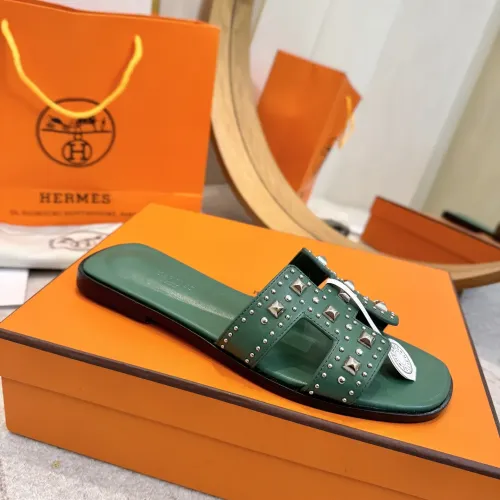 Replica Hermes Slippers For Women #1482022 $112.00 USD for Wholesale