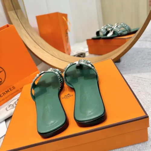 Replica Hermes Slippers For Women #1482022 $112.00 USD for Wholesale