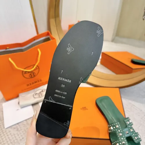 Replica Hermes Slippers For Women #1482022 $112.00 USD for Wholesale