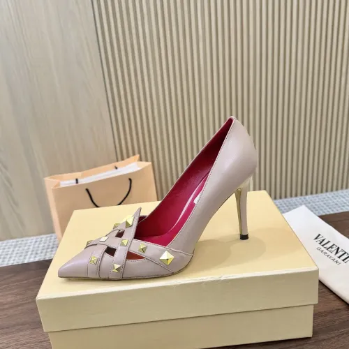 Replica Valentino High-Heeled Shoes For Women #1482044 $102.00 USD for Wholesale