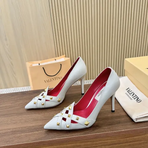Wholesale Valentino High-Heeled Shoes For Women #1482045 $102.00 USD, Wholesale Quality Replica Valentino High-Heeled Shoes