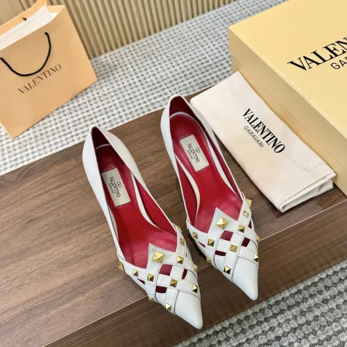 Replica Valentino High-Heeled Shoes For Women #1482045 $102.00 USD for Wholesale