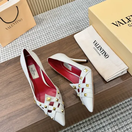 Replica Valentino High-Heeled Shoes For Women #1482045 $102.00 USD for Wholesale