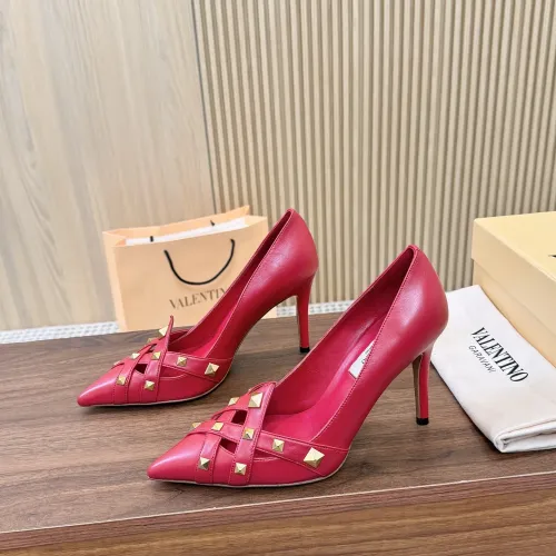 Wholesale Valentino High-Heeled Shoes For Women #1482046 $102.00 USD, Wholesale Quality Replica Valentino High-Heeled Shoes