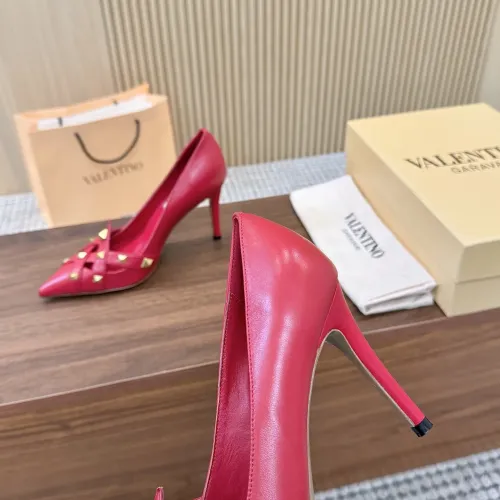 Replica Valentino High-Heeled Shoes For Women #1482046 $102.00 USD for Wholesale