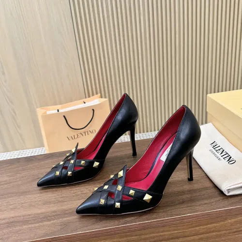 Wholesale Valentino High-Heeled Shoes For Women #1482047 $102.00 USD, Wholesale Quality Replica Valentino High-Heeled Shoes