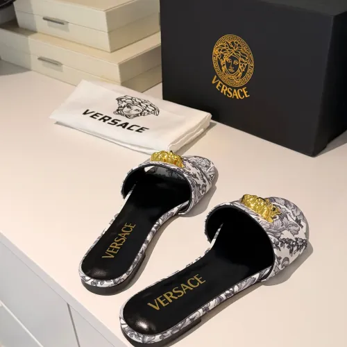 Replica Versace Slippers For Women #1482049 $82.00 USD for Wholesale