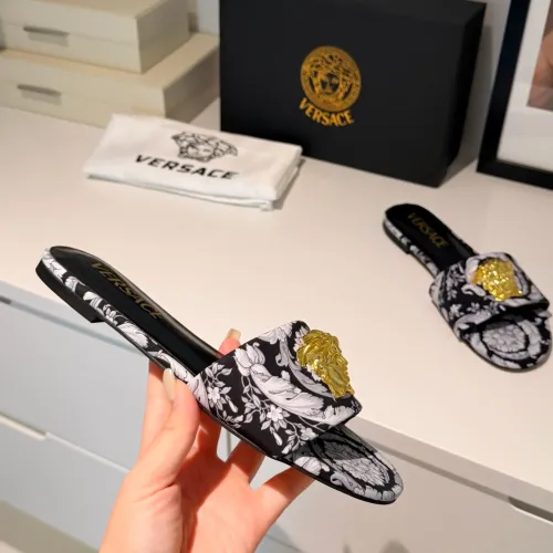 Replica Versace Slippers For Women #1482050 $82.00 USD for Wholesale
