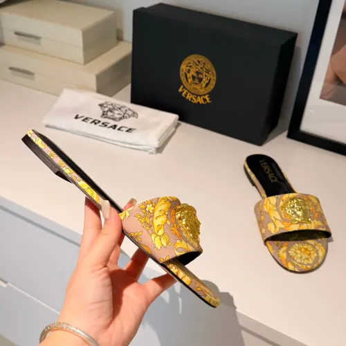 Replica Versace Slippers For Women #1482051 $82.00 USD for Wholesale