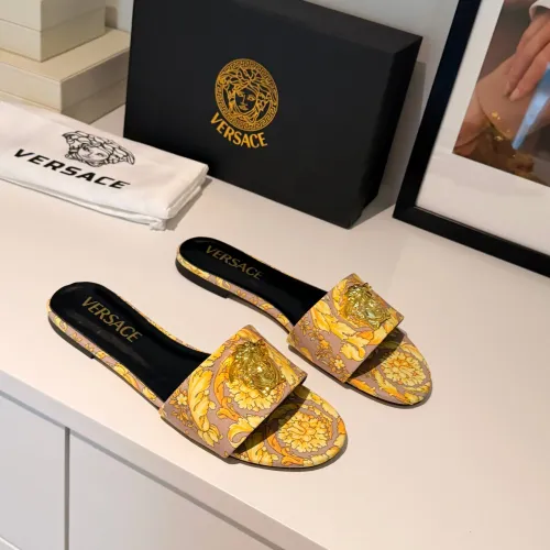 Replica Versace Slippers For Women #1482051 $82.00 USD for Wholesale