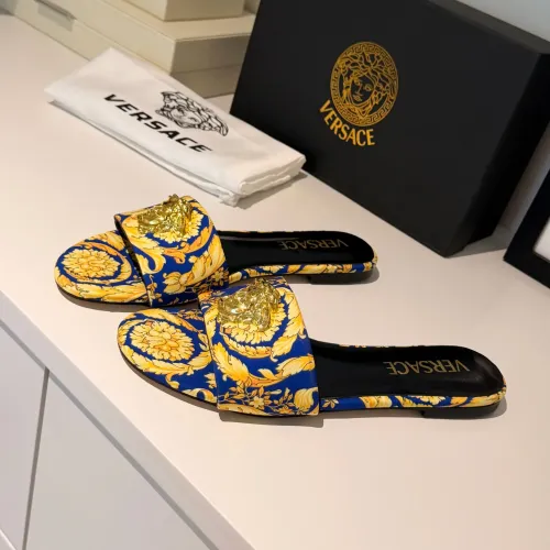 Wholesale Versace Slippers For Women #1482054 $82.00 USD, Wholesale Quality Replica Versace Slippers
