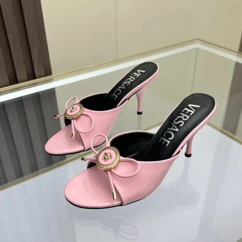 Wholesale Versace Slippers For Women #1482060 $80.00 USD, Wholesale Quality Replica Versace Slippers