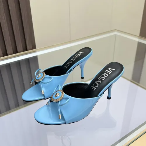 Wholesale Versace Slippers For Women #1482064 $80.00 USD, Wholesale Quality Replica Versace Slippers