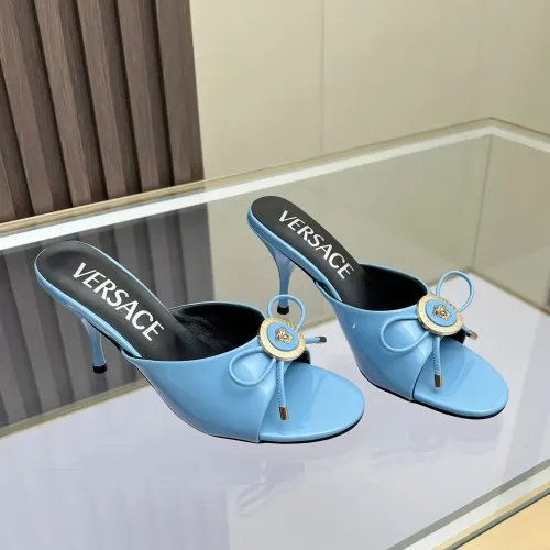 Replica Versace Slippers For Women #1482064 $80.00 USD for Wholesale
