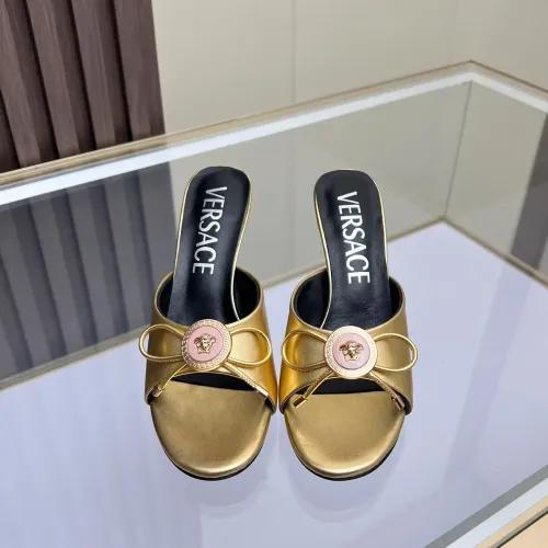 Replica Versace Slippers For Women #1482069 $80.00 USD for Wholesale