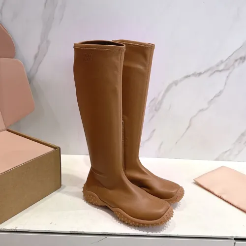 Replica MIU MIU Boots For Women #1482076 $105.00 USD for Wholesale