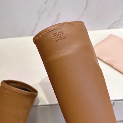 Replica MIU MIU Boots For Women #1482076 $105.00 USD for Wholesale