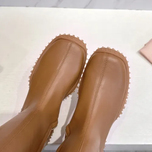 Replica MIU MIU Boots For Women #1482076 $105.00 USD for Wholesale