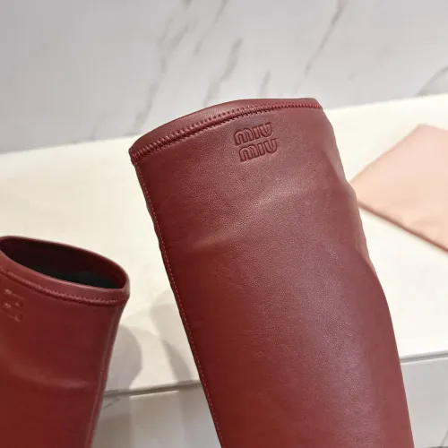 Replica MIU MIU Boots For Women #1482078 $105.00 USD for Wholesale