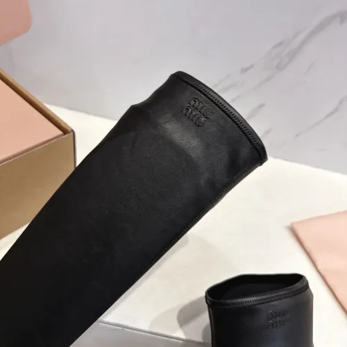 Replica MIU MIU Boots For Women #1482079 $105.00 USD for Wholesale