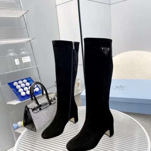 Wholesale Prada Boots For Women #1482100 $125.00 USD, Wholesale Quality Replica Prada Boots