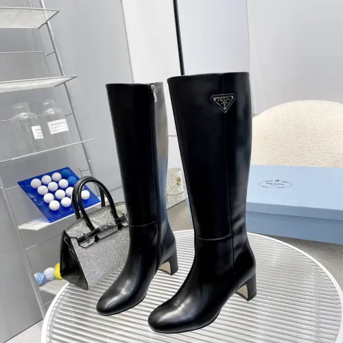 Wholesale Prada Boots For Women #1482101 $125.00 USD, Wholesale Quality Replica Prada Boots